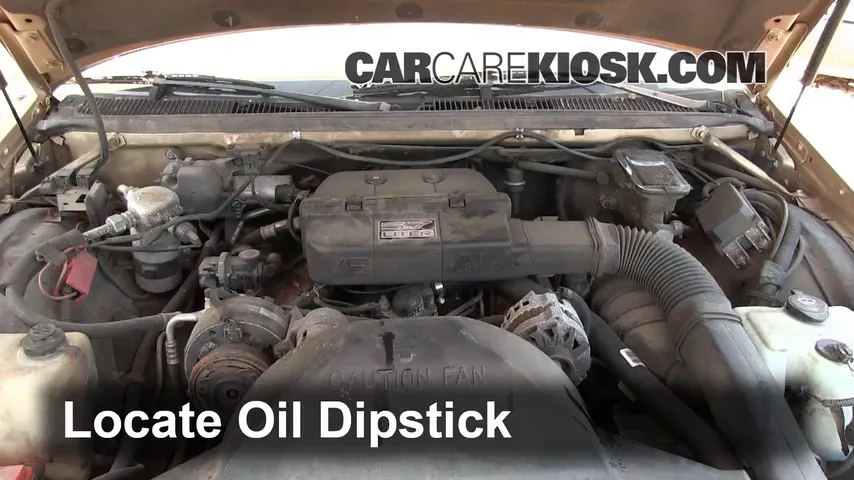 1993 Buick Roadmaster Estate Wagon 5.7L V8 Oil Check Oil Level